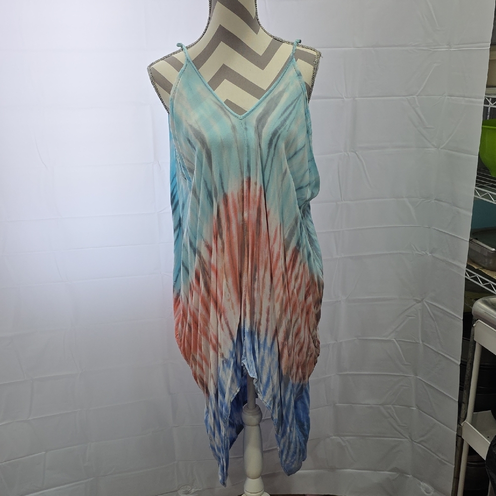 Tie-Dye Sleeveless Dress
